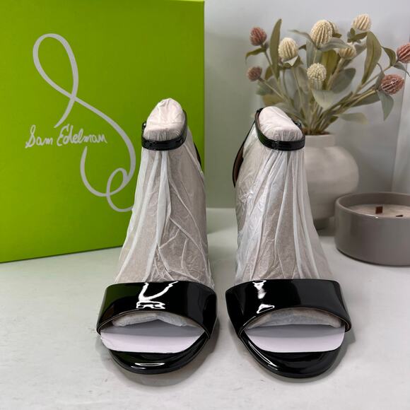 Sam Edelman Robyn Leather Ankle Strap Sandal I3433L1001 Women's US 9.5 Wide NWB - Picture 2 of 11